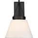 Penn 1 Light 11 inch Matte Black Wall Sconce Wall Light